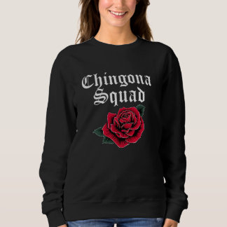 Sudadera Chingona Squad Latina Chula Cabrona Mexicana Chica