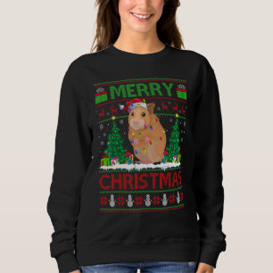 Sudadera Chino árbol de navidad feo Santa Chinchilla Chris