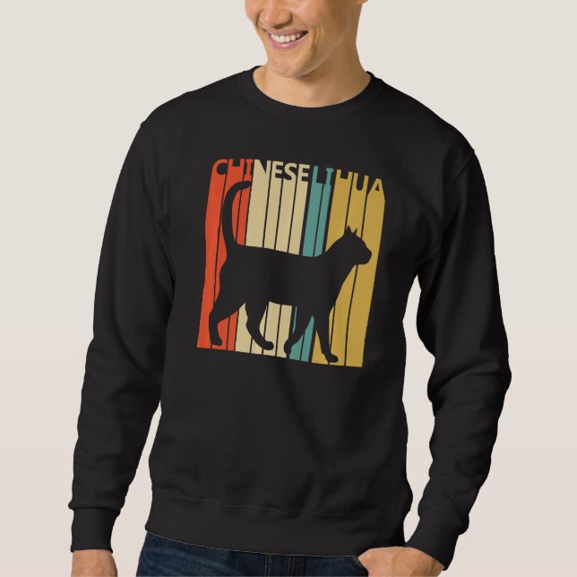 Sudadera Chino vintage Li Hua Cat (Anverso)