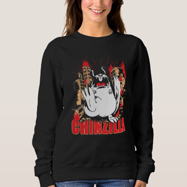 Sudadera Chinzilla Rodent Mascota Chinchilla (Anverso)