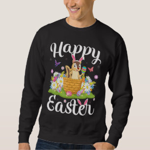 Sudadera Chipmunk Semana Santa Huevos de caza Floral Chipmu