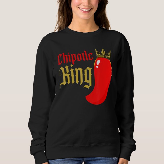 Sudadera Chipotle King Chili Flavor Spicy Food  1 (Anverso)
