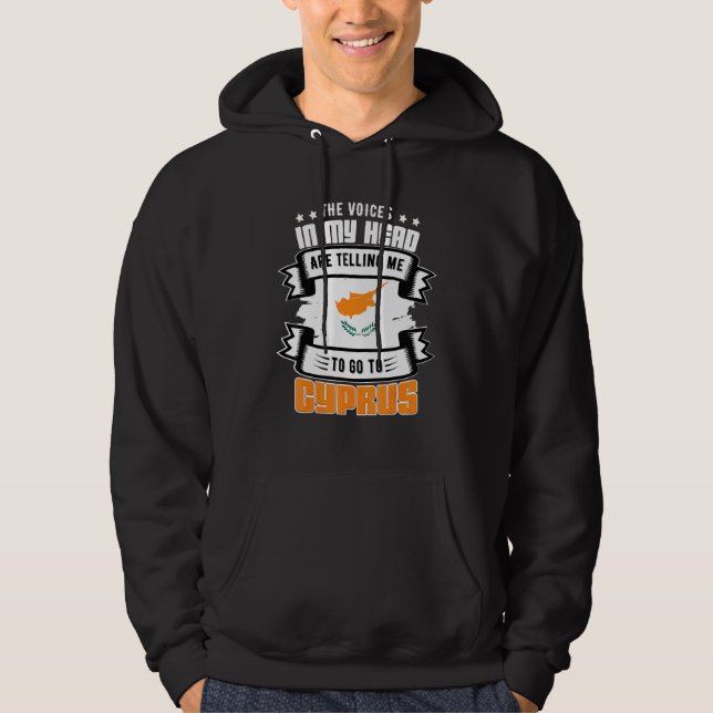 Sudadera Chipre En Mi Cabeza (Anverso)