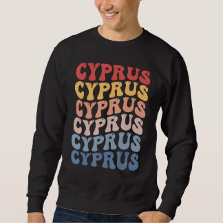 Sudadera Chipre Groovy Retro Chipriota
