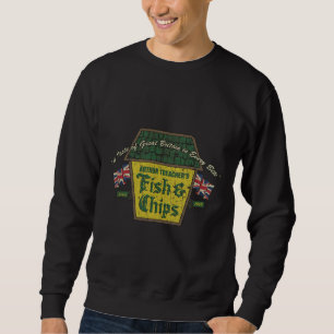 Sudadera Chips de Amp de Pescado de Treacher 1969
