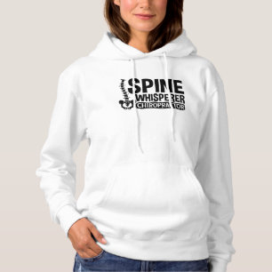 Sudadera Chiropráctico quiropráctico de susurros de columna