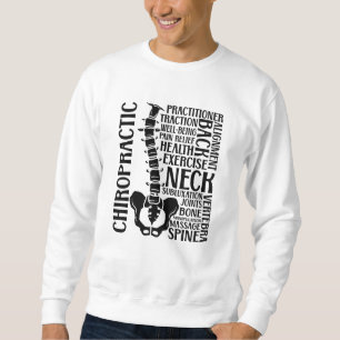 Sudadera Chiropráctico Terapia de la columna vertebral Chir