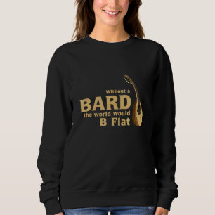 Sudadera Chiste De Barba Para Fantasía B Pestaña Plana Rpg 