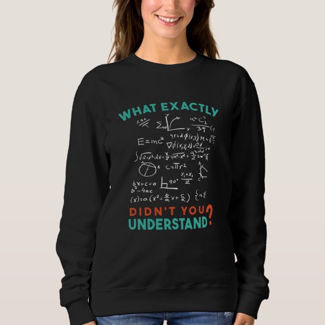 Sudadera Chiste de Fórmula de Matemáticas Físicas (Anverso)