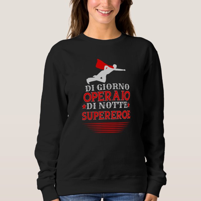 Sudadera Chiste De Ideas De Hombres Y Superhéroes (Anverso)