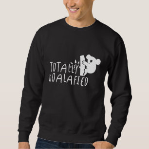 Sudadera Chiste de koala de animales divertidos totalmente