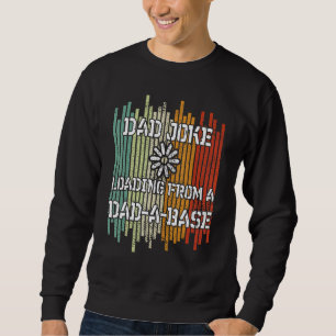 Sudadera Chiste de Papá Noel cargando papá del Día del Padr