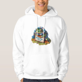 Sudadera Chiste de Rana Divertido: "¡Está Ribiando Frío!"