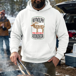 Sudadera Chiste divertido de caza de renos para hombres - N