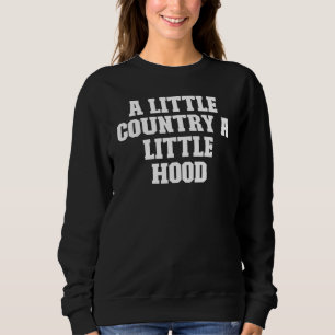 Sudadera Chiste Papá Un Pequeño País Un Poco De Capucha