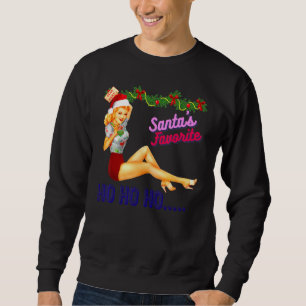 Sudadera Chiste sucio y favorito de Santa Lucía, Ho Ho Ho H