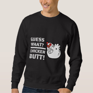 Sudadera Chistes Adivinan Qué Torta De Pollo! Con C