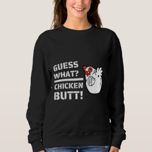 Sudadera Chistes Adivinan Qué Torta De Pollo! Con C