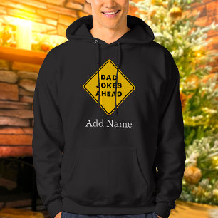 Sudadera Chistes de padre antes del nombre personalizado Te