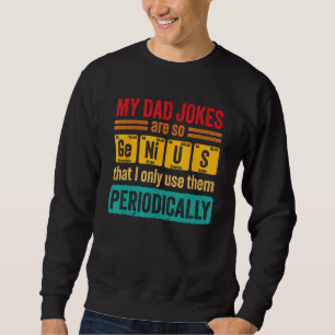 Sudadera Chistes de Papá Tan Geniales Úsalos Periódicamente