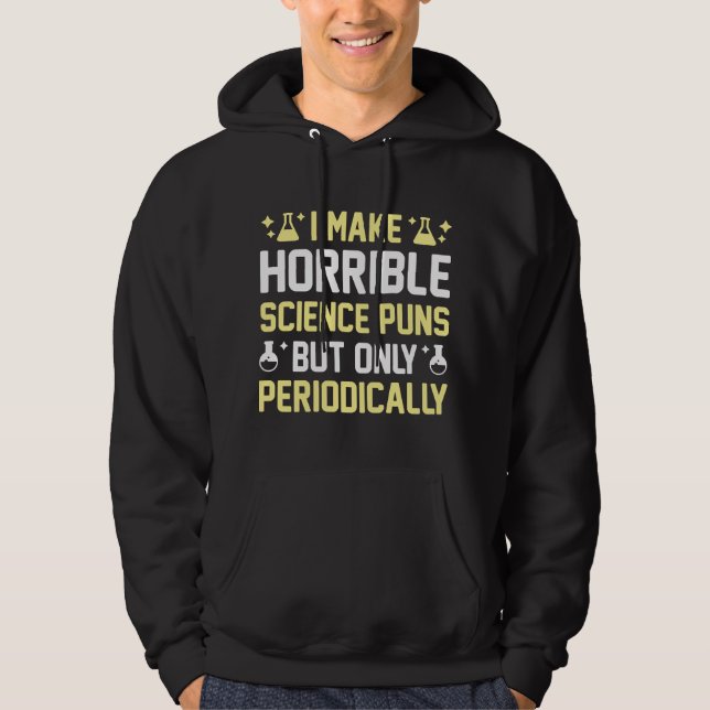 Sudadera Chistes malos de ciencia (Anverso)