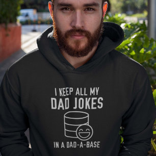 Sudadera Chistes oficialmente de papá