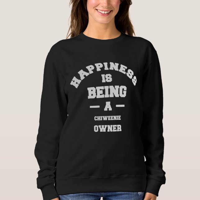 Sudadera Chiweenie raza de perro mixto es lo mejor (Anverso)