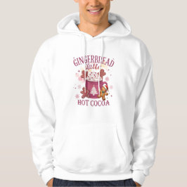 Sudadera Chocolate caliente de jengibre navideño