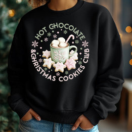 Sudadera Chocolate Caliente y Club de Galletas de Navidad R