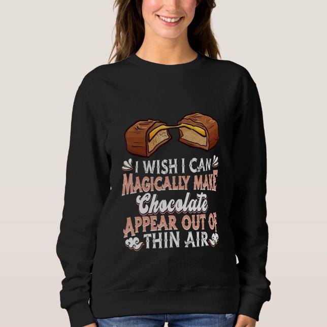 Sudadera Chocolate     Chocoholic Choco Bar Magic Chocolate (Anverso)