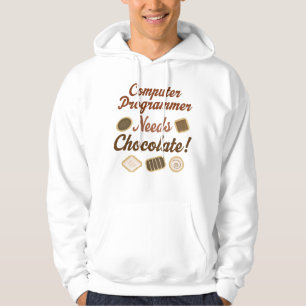 Sudadera Chocolate del informático
