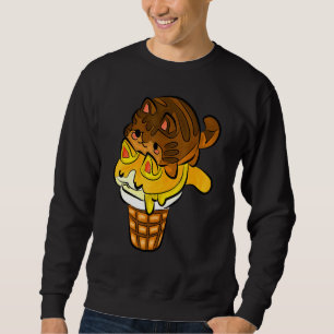 Sudadera Chocolate Hazelnut Atrapar Helado-Crema Tan Agrada