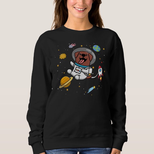 Sudadera Chocolate Lab 27 (Anverso)