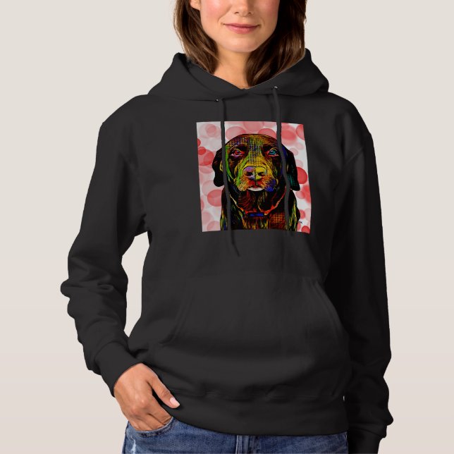 Sudadera Chocolate Lab Scoop (Anverso)
