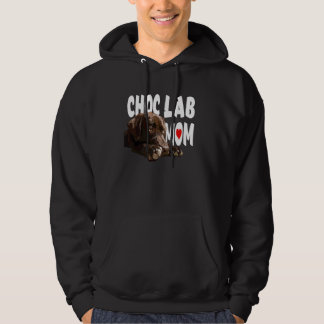 Sudadera Chocolate Labrador Mamá Brown recuperar perro Choc
