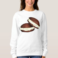 Chocolate PA Holandés Whoopie Pie Pies Sweatshirt
