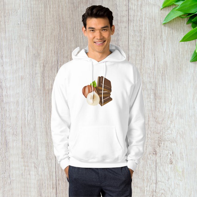 Sudadera Chocolate Pieces Mens Hoodie (Subido por el creador)