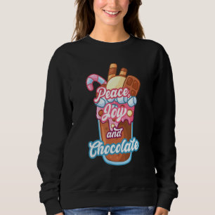 Sudadera Chocolates Oscuros Peace Joy And Chocolates 1
