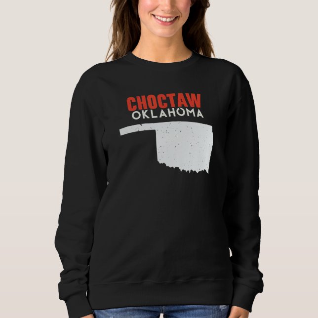 Sudadera Choctaw USA State America Travel Oklahoman (Anverso)