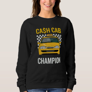 Sudadera Chofer de Taxi Cash Cab Mejor Trabajo del Mundo Co