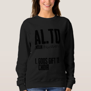 Sudadera Choir de música de alta definición de cantante de
