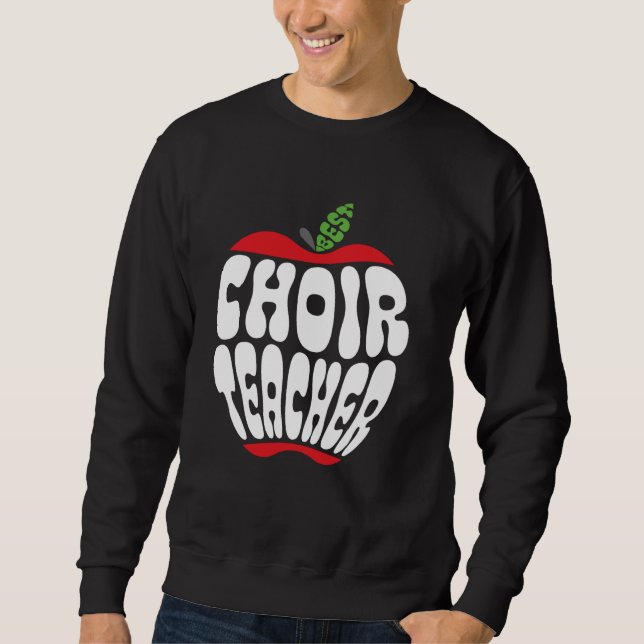 Sudadera Choir Teacher de música cordial Choister Back to (Anverso)