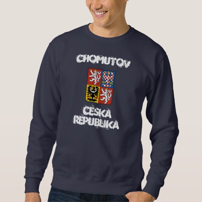 Sudadera Chomutov, República Checa con escudo de armas (Anverso)