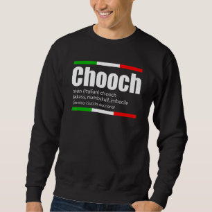 Sudadera Chooch argot italiano graciosos dichos Italia humo