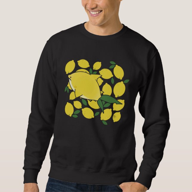 Sudadera Chopped Lemon Whale Shark Pun Aquatic Animal Shark (Anverso)
