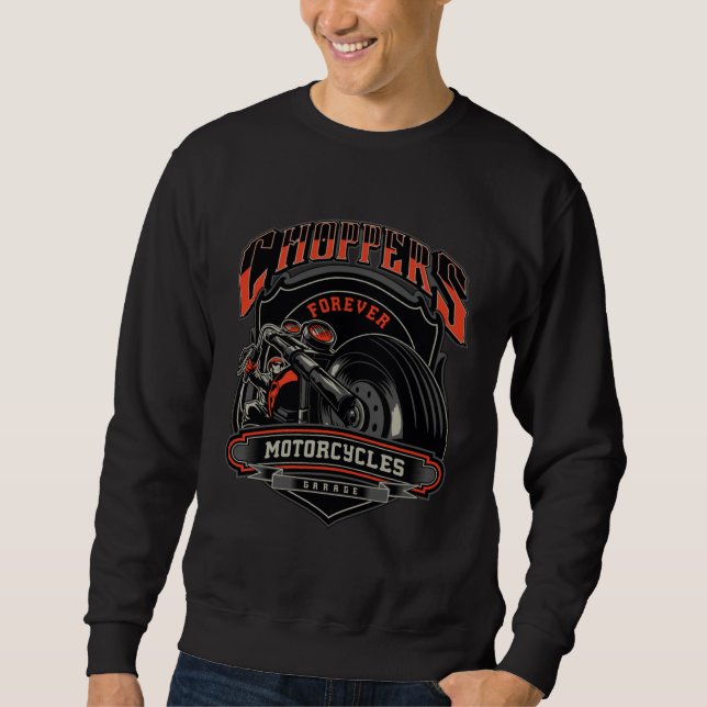 Sudadera Choppers Unleashed Forever Motorcycles (Anverso)