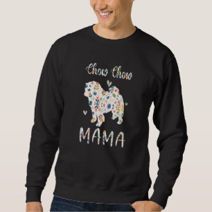 Sudadera Chow Chow Mama Floral Dog Mom Love
