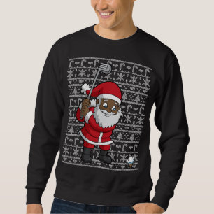 Sudadera Chris Feo del Black African American Santa Claus G