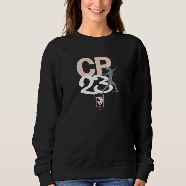Sudadera Christen Press CP23 Angel City FC  NWSL Soccer (Anverso)