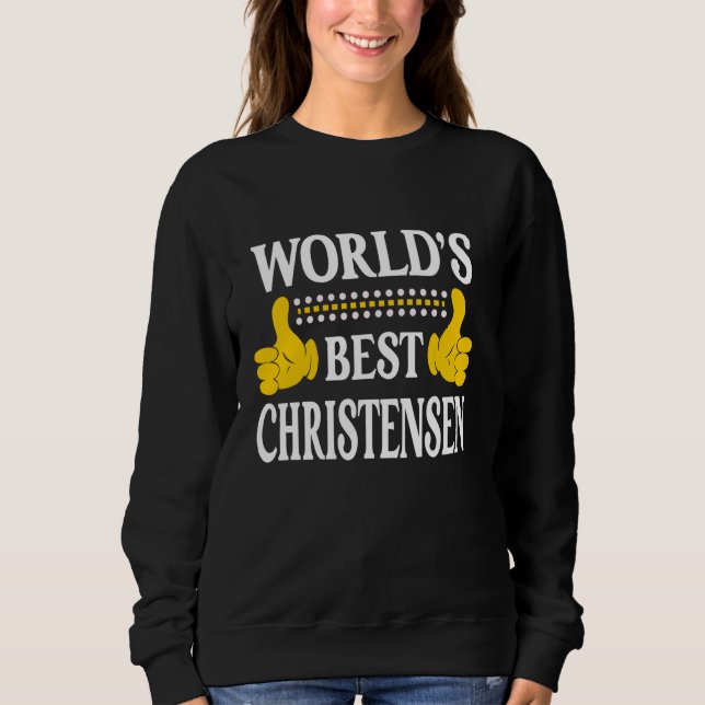 Sudadera Christensen Apellido apellido apellido Christensen (Anverso)